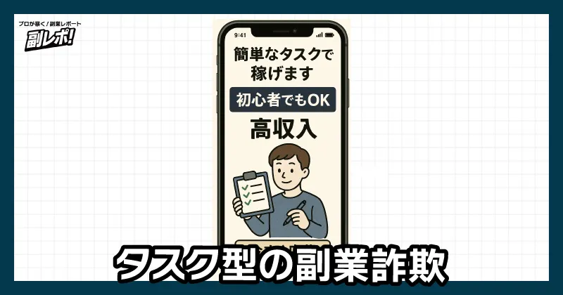タスク型の副業詐欺とは