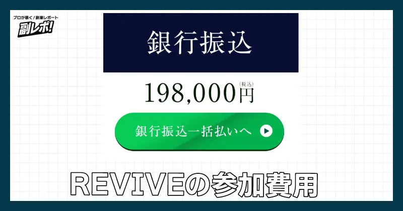 REVIVEの参加費用