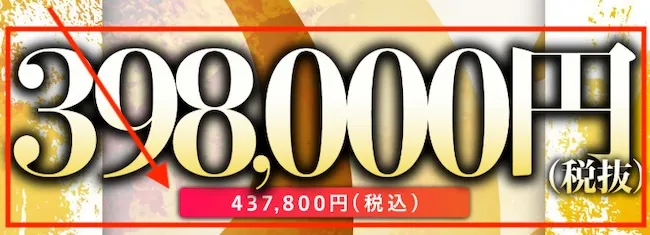ヤスのFXの料金は437,800円