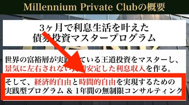 Millennium Private Clubについて