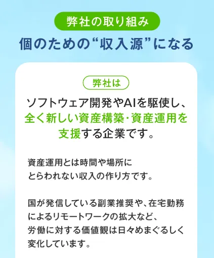 Sustainable Developmentについて