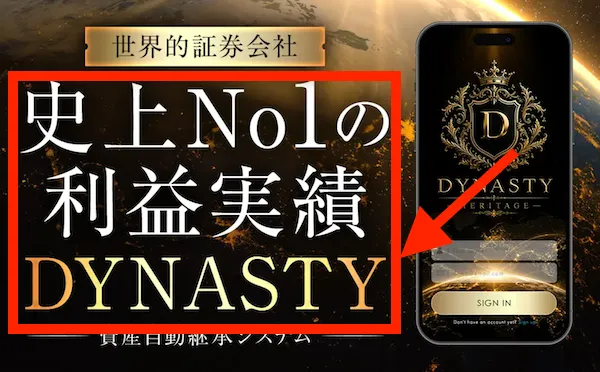 眞殿勝年のDYNASTYについて
