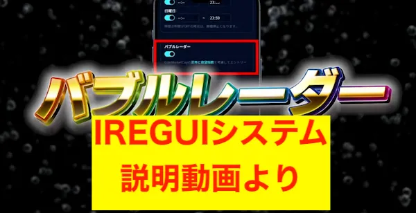 IREGUIシステムの説明動画のスクリーンショット