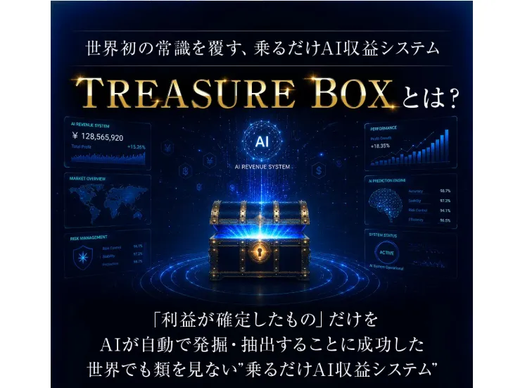 TREASURE BOXのシステム