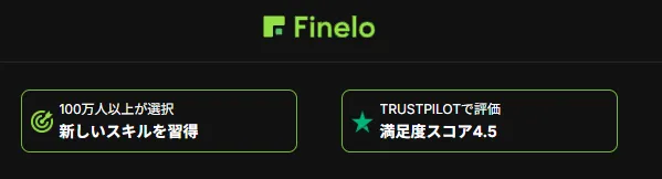 Fineloの評価は高く見えるが…運営側が公表しているだけで本当の評価かは不明