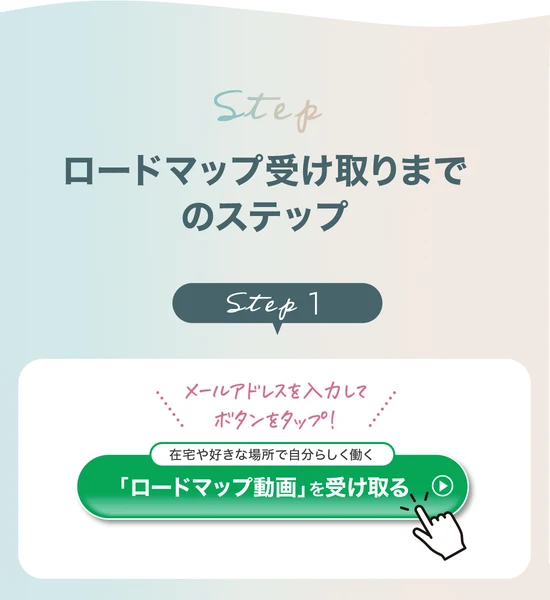 リモラボの入会までの流れが説明されている広告ページ